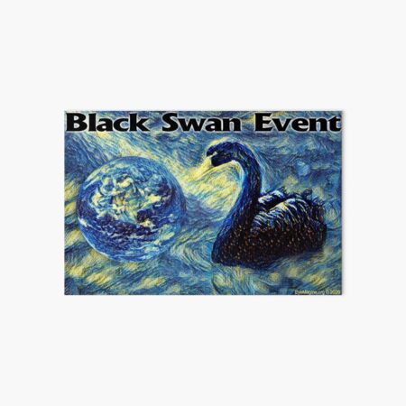 Black Swan Event Art Board Print