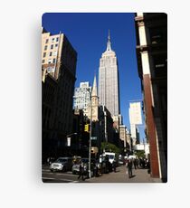 Empire State Building New York City Canvas Print