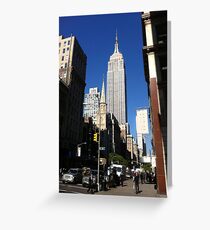 Empire State Building New York City Greeting Card