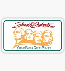Welcome to South Dakota, Road Sign, USA Sticker