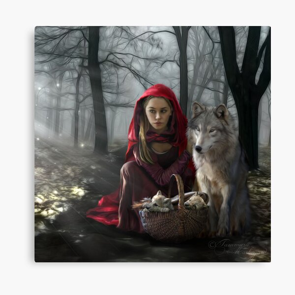Enchantment Of the Wolf Canvas Print