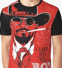 Camiseta gráfica Django desencadenado