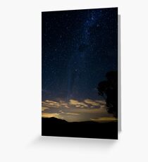 "Chasing Lovejoy" ∞ Kilcoy, QLD - Australia Greeting Card