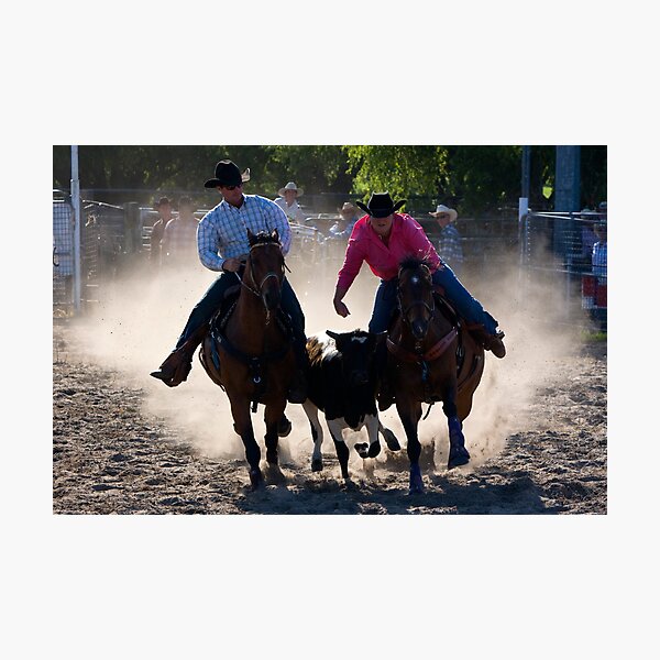 Moruya Rodeo New Years Day 2012 Photographic Print