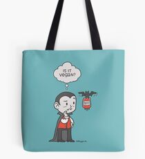 Veganer Vampir Tote Bag