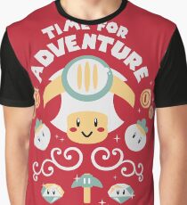 Time for Adventure Toad Graphic T-Shirt