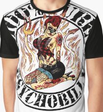 Psychobilly Girl - white Graphic T-Shirt