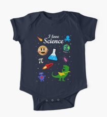 Ich liebe Wissenschaft Baby Body Kurzarm