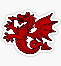 bretagne tregor dragon breton Sticker