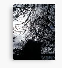 Churchyard Canvas Print