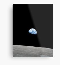 Earthrise from Apollo 8 Metal Print