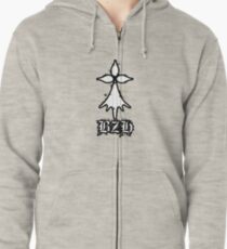 bzh breizh bretagne breton hermine Zipped Hoodie