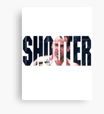 the shooter Canvas Print