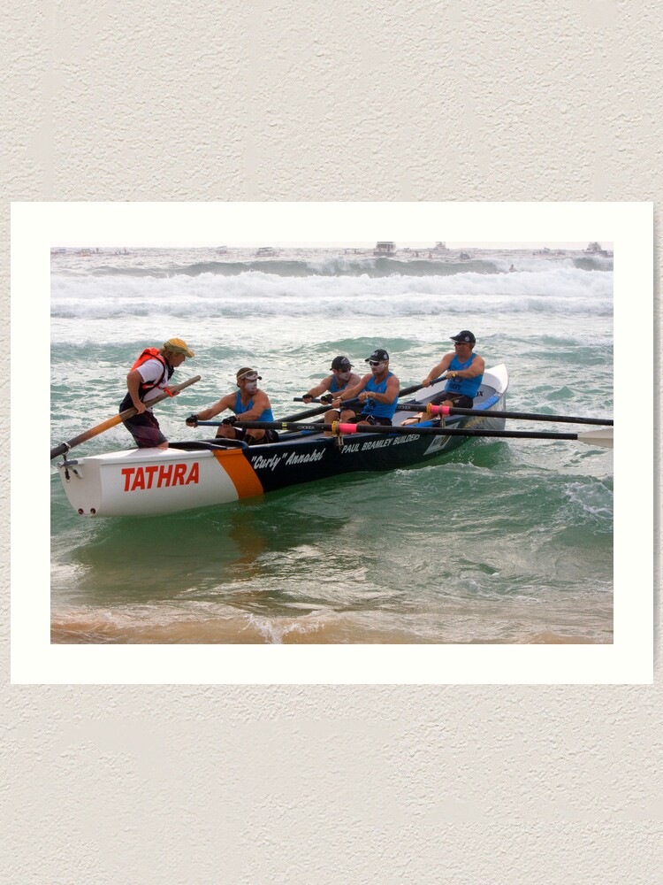 Alternate view of George Bass Surf Boat Race 2012 Art Print