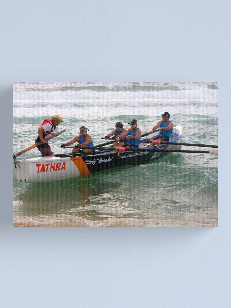 Alternate view of George Bass Surf Boat Race 2012 Canvas Print