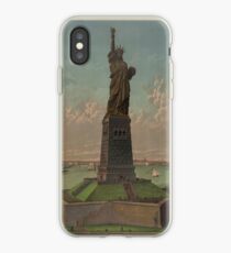 Vinilo o funda para iPhone Statue of Liberty Artwork