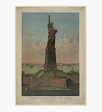 Lámina fotográfica Statue of Liberty Artwork
