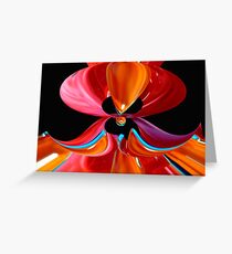 abstract 027 Greeting Card