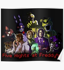 Five nights at Freddy's crew Poster