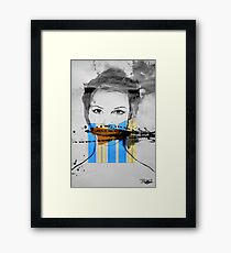 gag Framed Print
