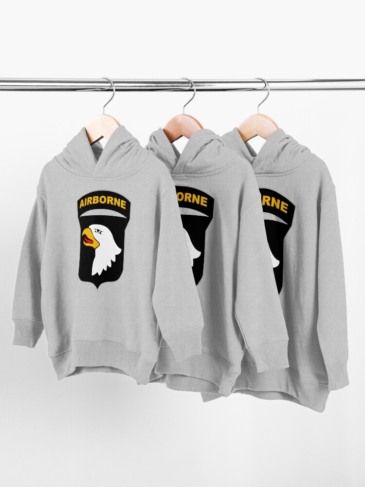 Alternate view of 101st Airborne Insignia Toddler Pullover Hoodie