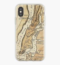 Vinilo o funda para iPhone Vintage Manhattan Map (1781)