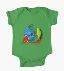Rainbow Lorikeet Shirt One Piece - Short Sleeve