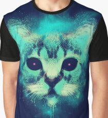 Cosmic Cat Graphic T-Shirt