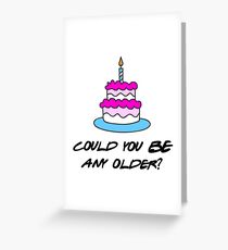 Tarjeta de felicitación ¿Podrías SER MAYOR?