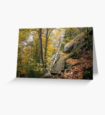 Autumn Bridge Greeting Card