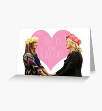 Ovaries Before Brovaries Greeting Card