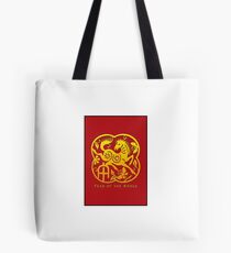 Chinese Year of The Horse Papercut Design Tote Bag