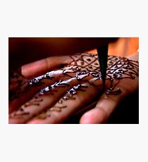 Lámina fotográfica Mehendi