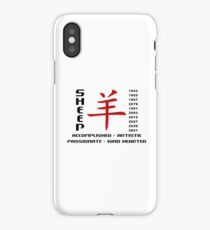 Chinese New Year of The Sheep Goat Ram iPhone Case