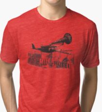 in the aeroplane over the sea Tri-blend T-Shirt