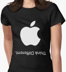Apple - Think Different (Black) Women's Fitted T-Shirt