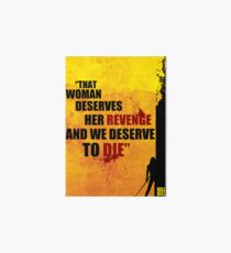 "and we deserve to die" Art Board