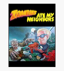 Zombies ate my Neighbors Photographic Print