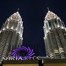 Petronas Towers at Night, Kuala Lumpur by 3rdeyelens