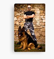 Man Canvas Print