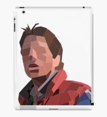 Marty Mcfly Polygons iPad Case/Skin