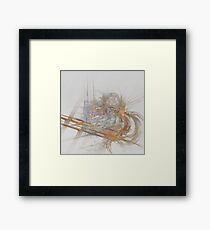 Sketching the City pt. 9 Framed Print