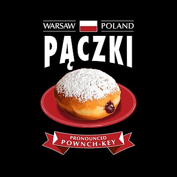 Funny Happy Paczki Day Polish, Fat Thursday Donut Poland Baby Long