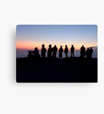 Waiting for the Sunrise Canvas Print