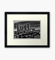 Deathly Hallows Framed Print