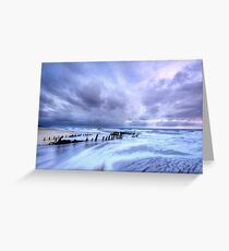 Storm at Dicky Greeting Card