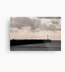 Harbour Arm East, Newhaven Metal Print