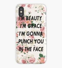 I'm Gonna Punch You in the Face iPhone Case