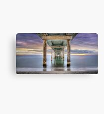 Under Brighton Jetty - South Australia Canvas Print