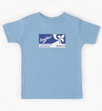 Welcome to Quebec, Canada Road Sign Kids Tee